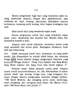 ganja dalam lontar usada